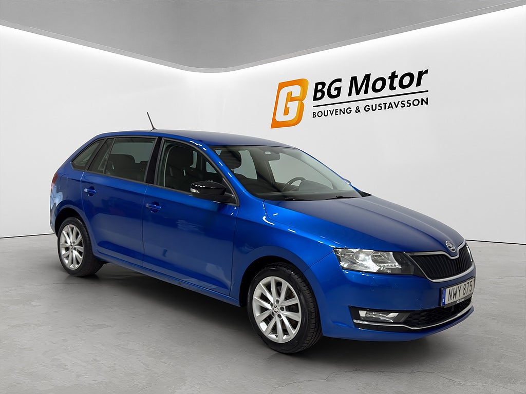 Skoda Rapid Spaceback 1.0 TSI 110HK CarPlay/Android-Auto/BT/PDC