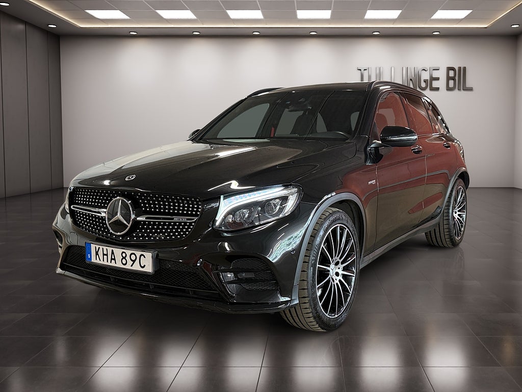 Mercedes-Benz GLC 43 AMG 4M 9G Skalstolar Pano Burm Luft Drag Värm 20"
