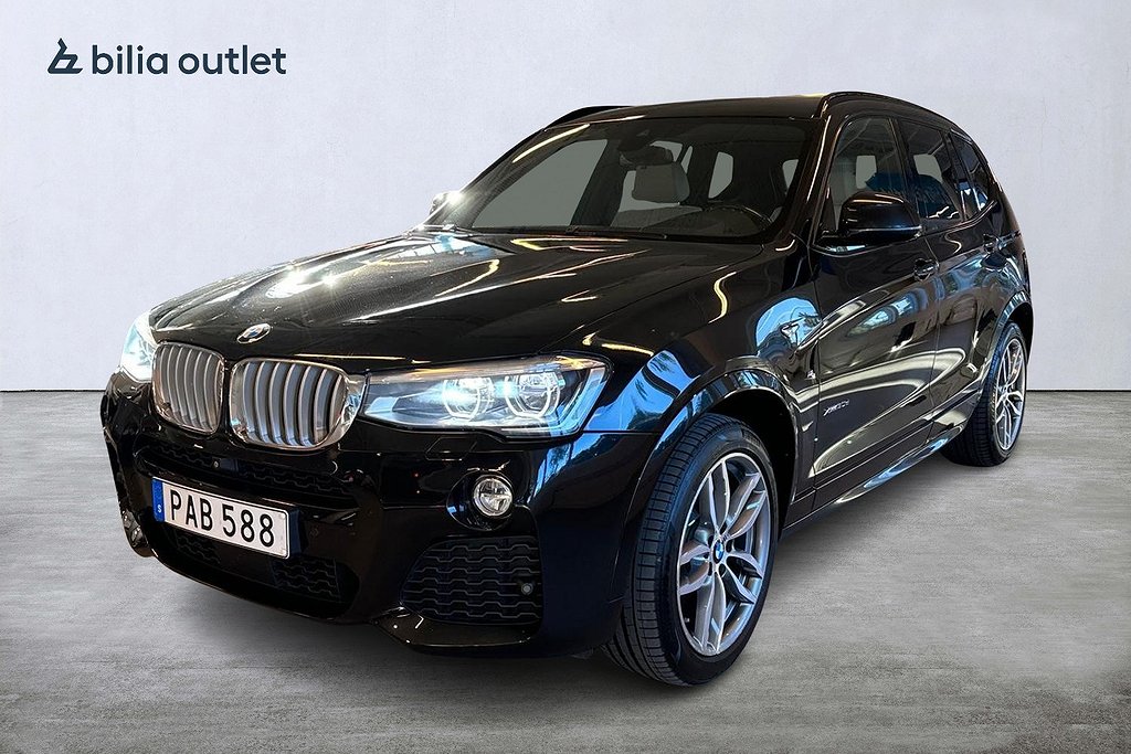 BMW X3 xDrive30d M Sport/Pano/Navi/360 Kamera/Drag/Värmare