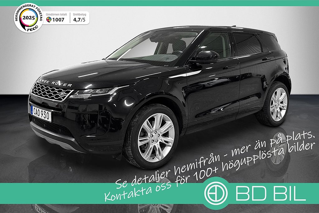 Land Rover Range Rover Evoque P200 MHEV AWD KAMERA MOMS