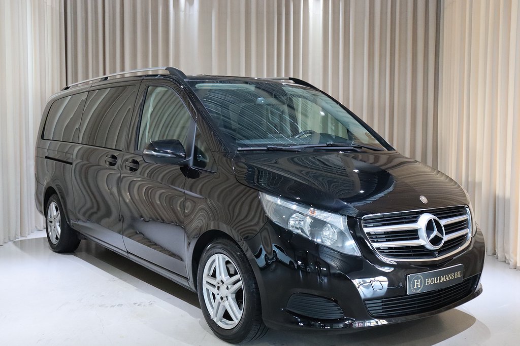 Mercedes-Benz V 250d 7G-Tronic 190HK 8-Sits MOMS Navi Skinn