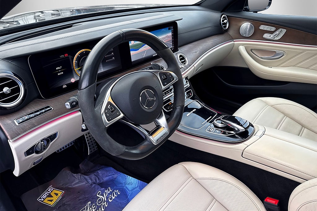Mercedes-Benz E 63 S T 4MATIC+ AMG 612HK SVENSKSÅLD PANORAMA DRAGKROK 2018, bild 21