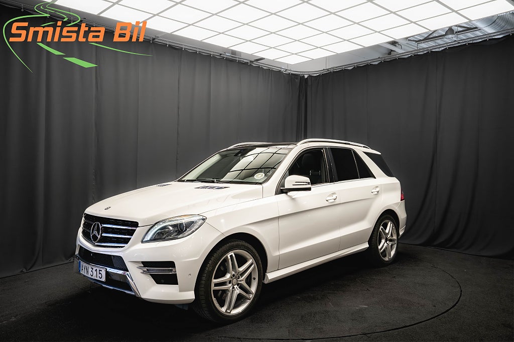 Mercedes-Benz ML 350 4M AMG PANO LUFT D-VÄRM DRAG 360 KAMERA 1-ÄGARE