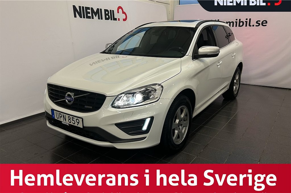 Volvo XC60 D4 AWD R-Design 1 Brukare/Pano/D-Värm/VoC