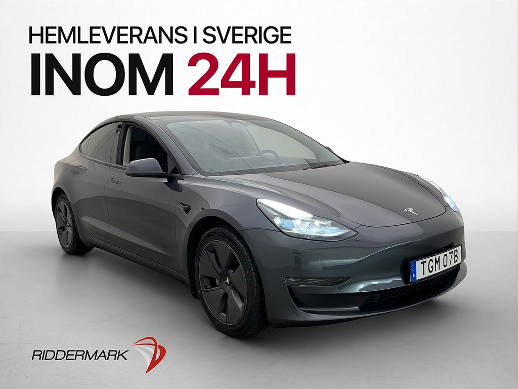 Tesla Model 3 Long Range AWD Värmepump Autopilot Pano Navi