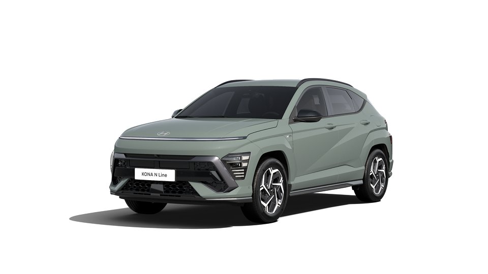 Hyundai Kona 1.6T Hybrid N-line Automat - 0,99% RÄNTA 2025