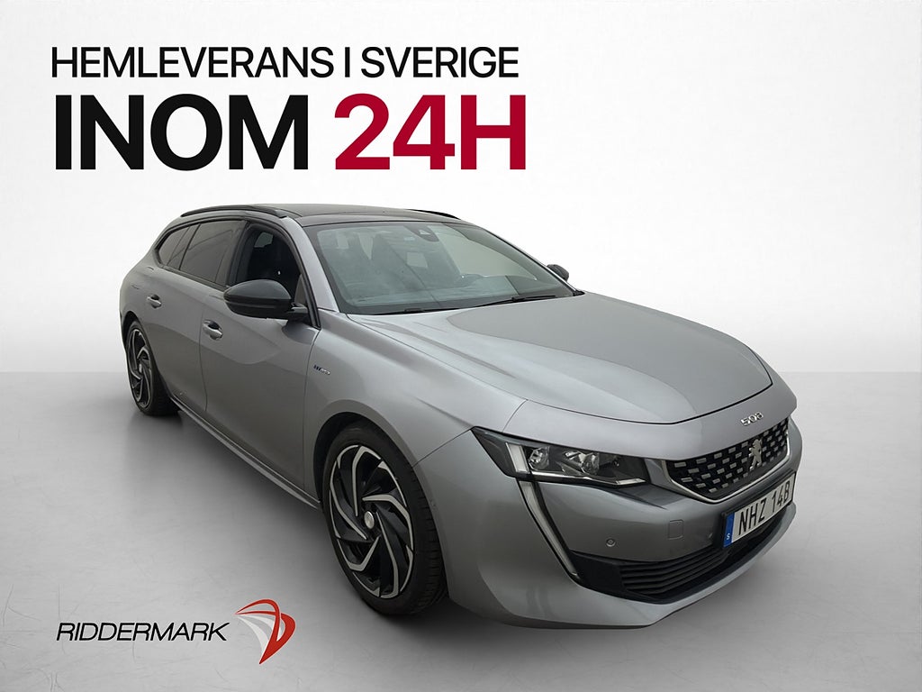 Peugeot 508 Hybrid GT Drag Pano Kamera Focal Skinn Navi