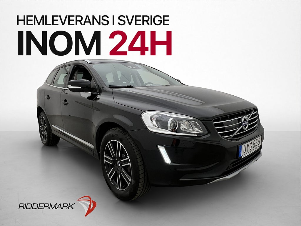 Volvo XC60 D4 AWD Summum Classic Pano VOC Värm Kamera Drag