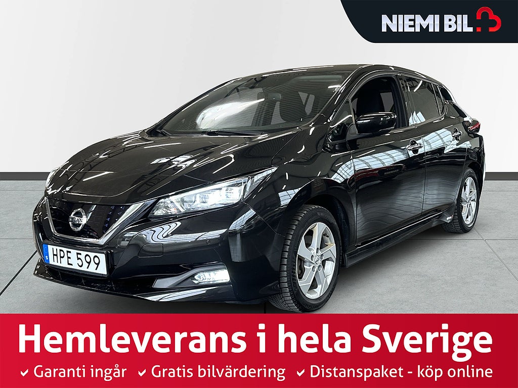 Nissan Leaf 150 hk N-Connecta 40 Kwh S&V-hjul/Navi/360kam/MOMS