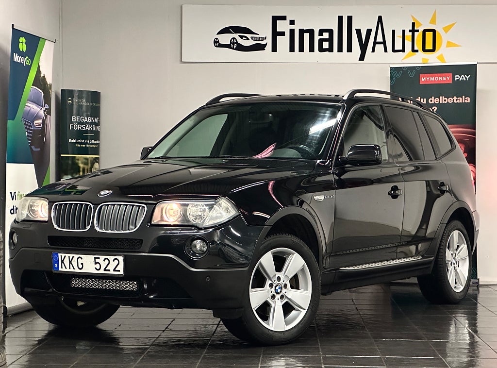BMW X3 2.5si Ny-Besiktad/Ny-Servad/Avtagabr-Dragkrok/P-Sensorer