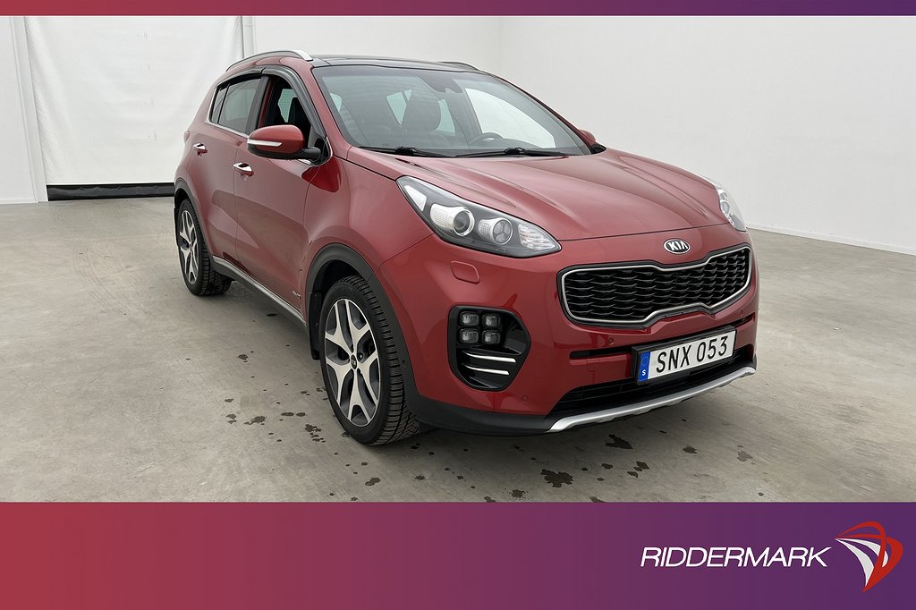 Kia Sportage AWD 185hk GT-Line Pano JBL Kamera Skinn Drag