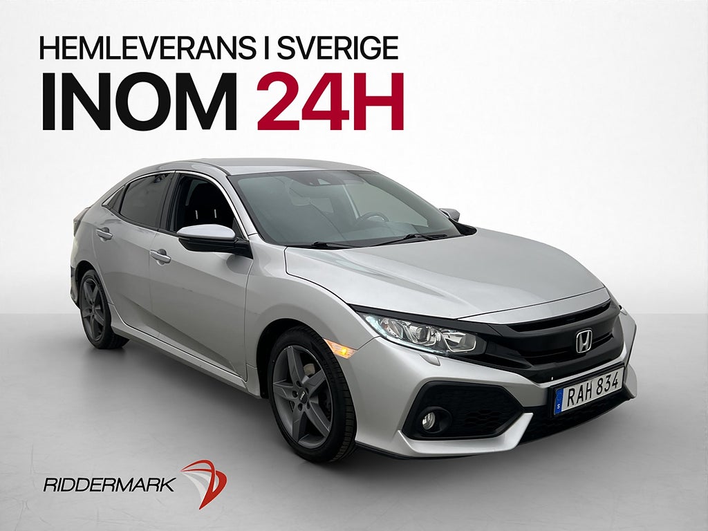 Honda Civic 1.0 CVT 129hk Elegance Kamera Navi Adaptiv-Fart