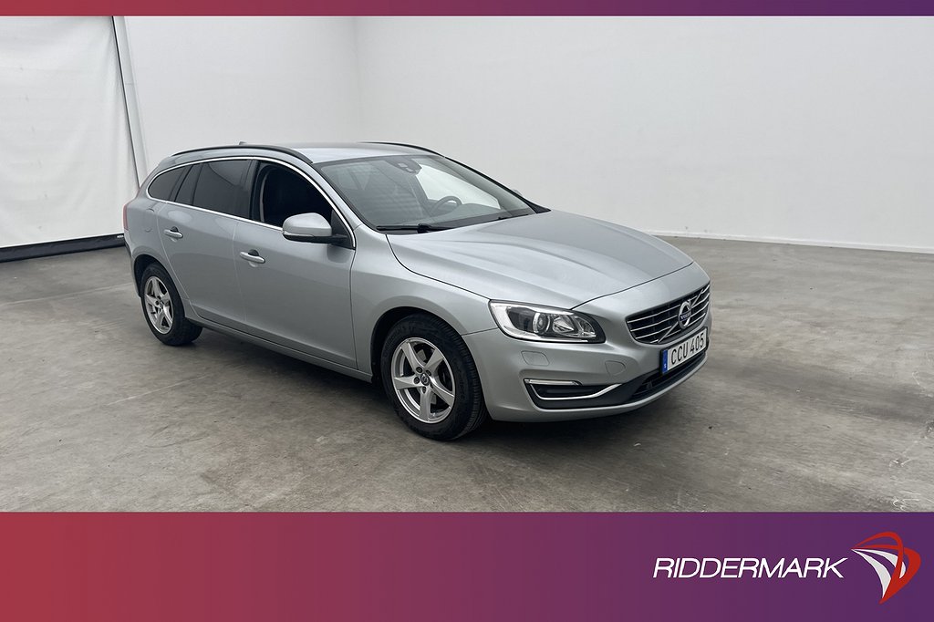 Volvo V60 D4 190hk Momentum VOC Värmare Kamera Navi Drag