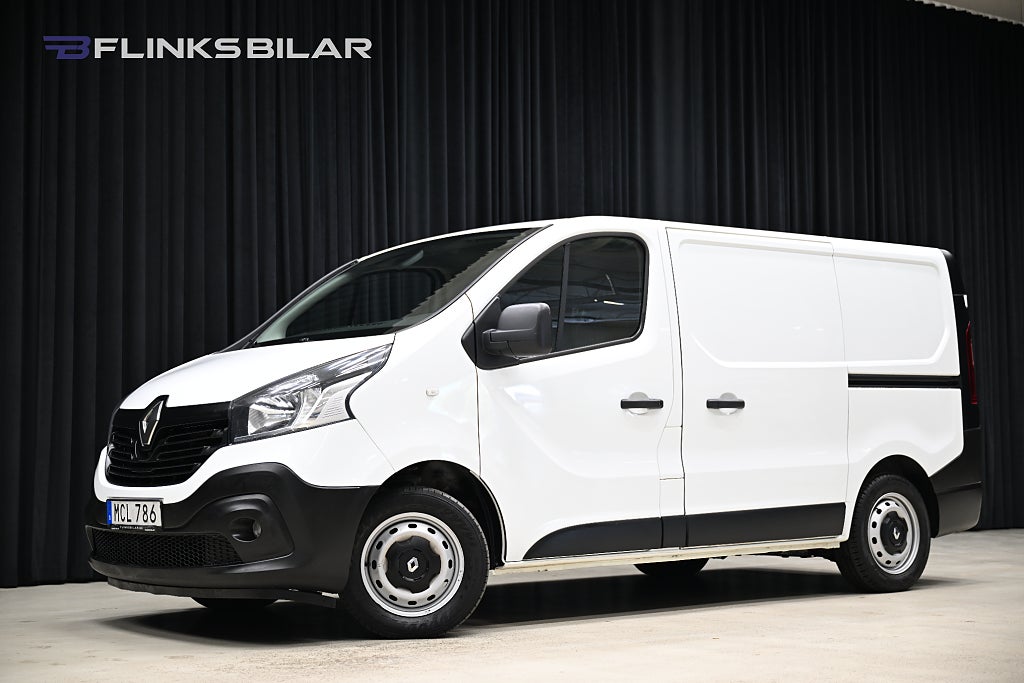 Renault Trafic 125HK Servicebil|Inredd|Dubbeldörr|Drag|Värmare|Leasbar
