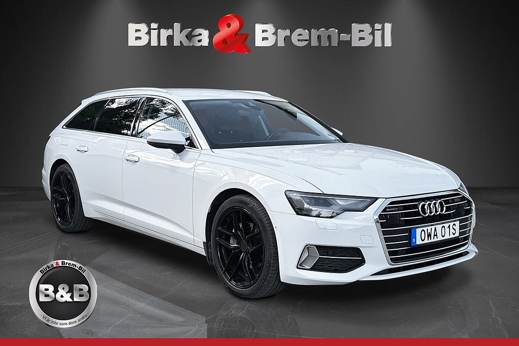 Audi A6 40 TDI quattro Proline Sport 204hk dragkrok + värmare 