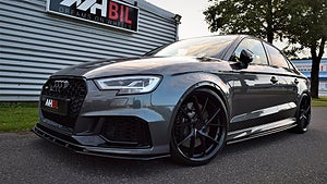 Audi RS3 trimmats så att den har 70 hästkrafter till. 
