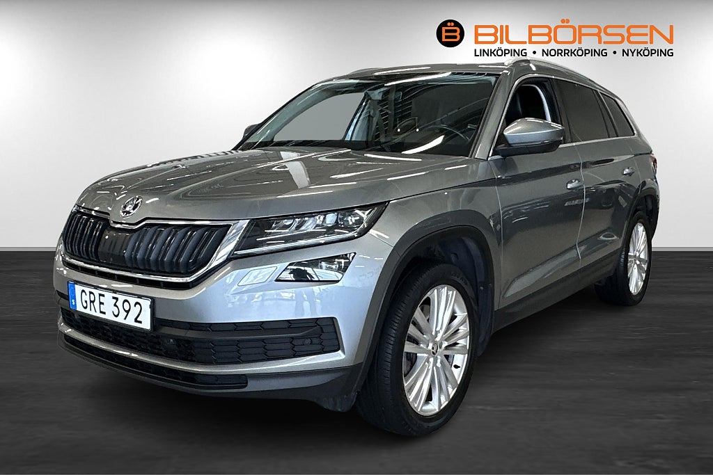 Skoda Kodiaq 7-sits 2.0 TDI 4x4 DSG Businessline (Drag, 360°, D-Värm