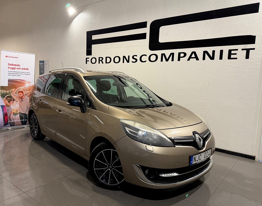 Renault Grand Scénic 1.6 dCi Bose Edition 130hk 7-Sits | Drag | Navi 
