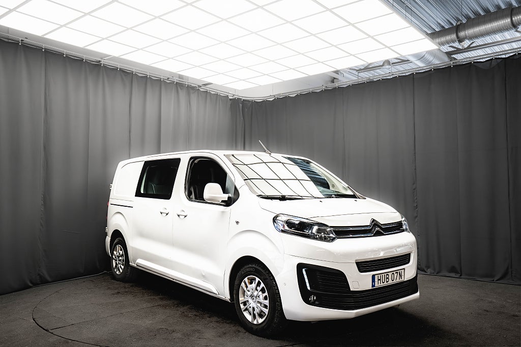 Citroën Jumpy Van 6-sits Crew Cab D-VÄRMARE KAMERA 177hk