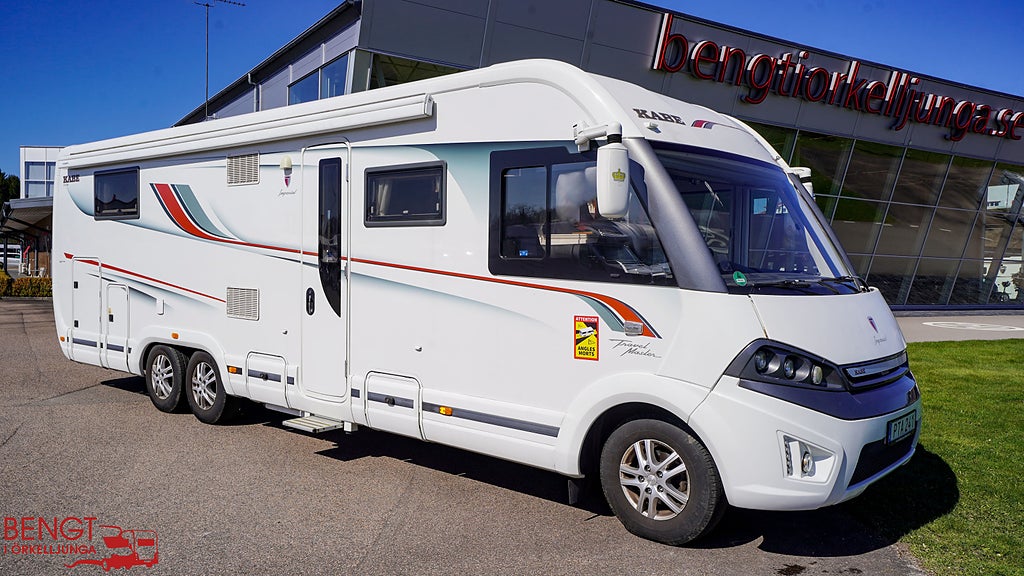Kabe Travel Master I 910 | QB-säng | Automat | Hydrauliska stödben