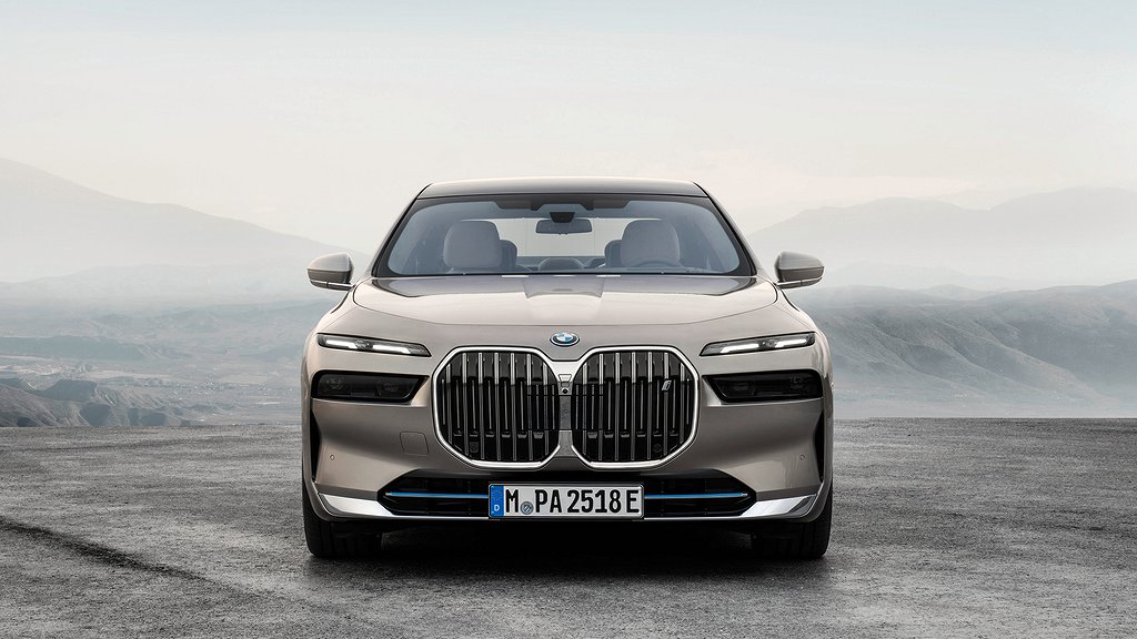 Enbart de elektriska modellerna av BMW 7-serien kommer till Sverige. Foto: BMW