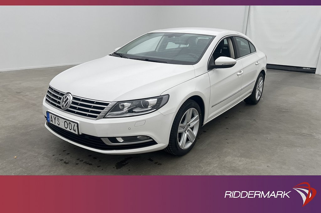 Volkswagen CC 160hk Premium Två-Bruk Kamera Drag Keyless