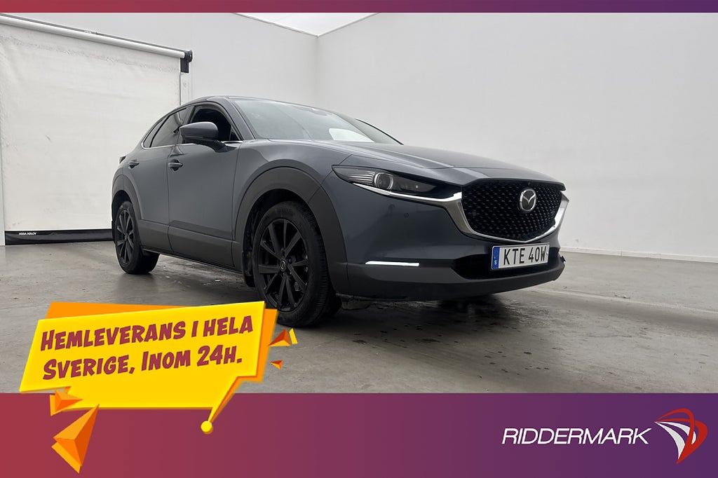 Mazda CX-30 2.0 SKYACTIV-X AWD Värmare Navi BOSE 360° Drag