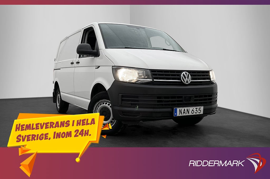 Volkswagen Transporter Värmare PDC Drag 3-Sit Farthållare