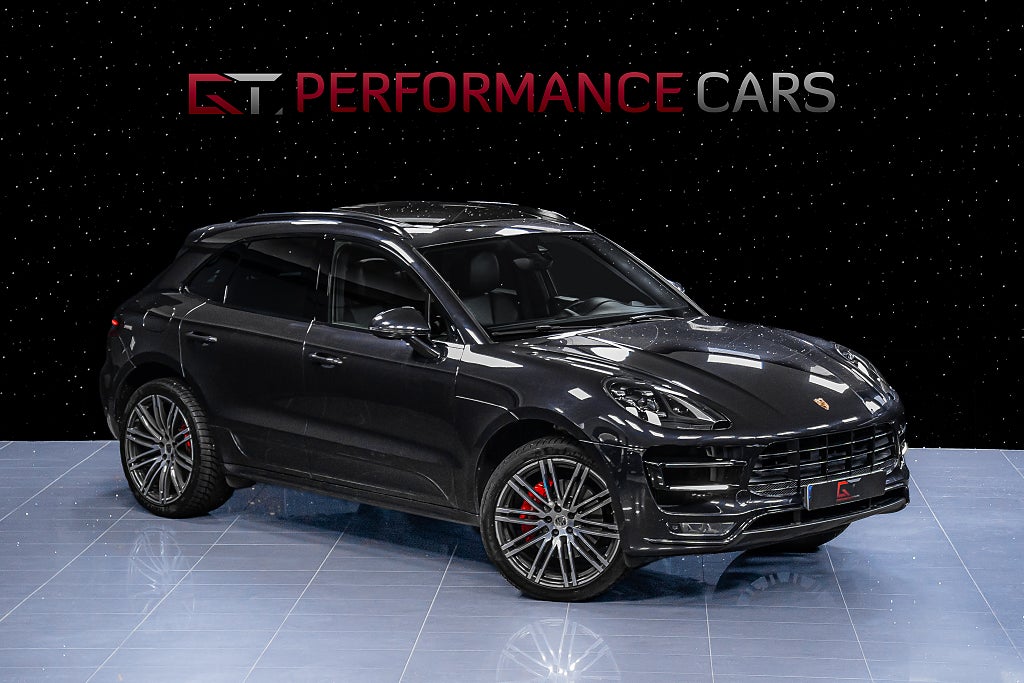 Porsche Macan Turbo 21" Pano 18-väg BOSE PDLS+ Sportavgassystem 