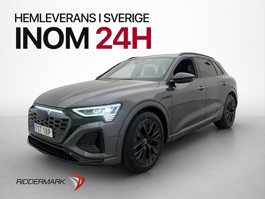 Audi q8-e-tron 55 e-tron Quattro 408hk S-line Pano MOMS