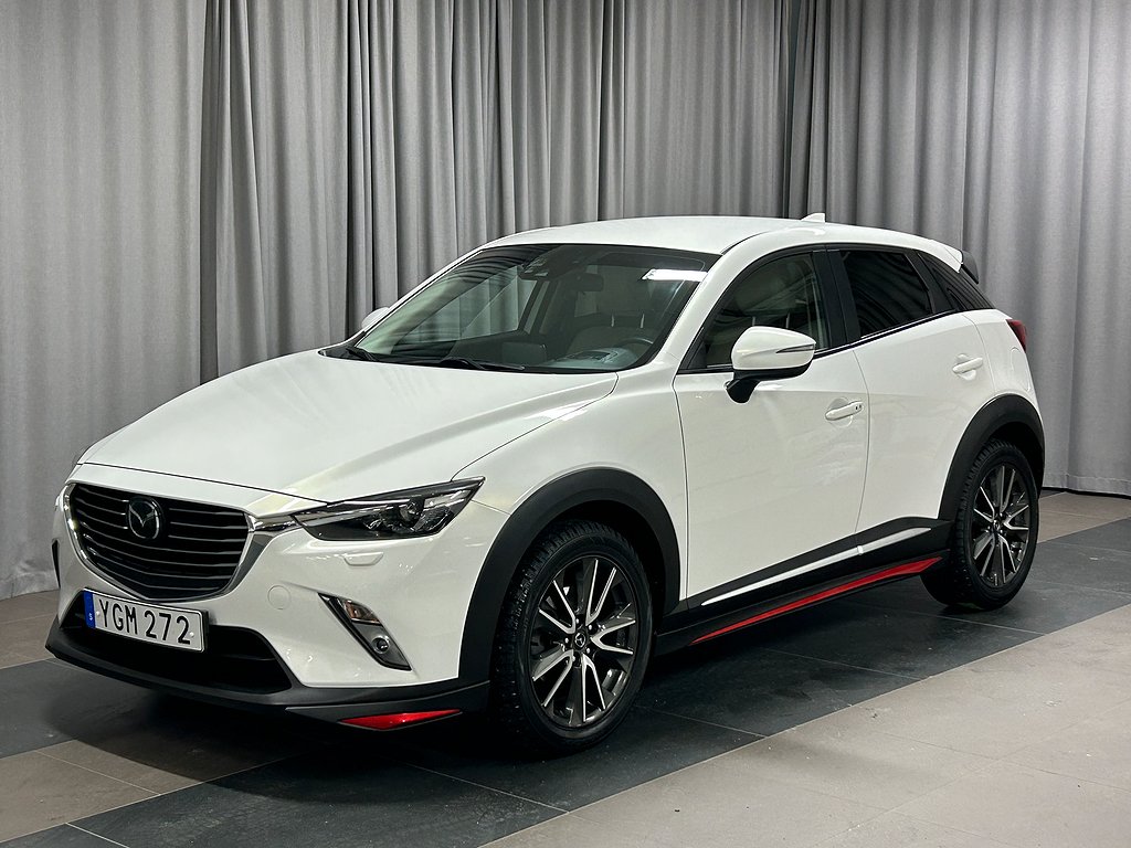 Mazda CX-3 SKYACTIV-G Manuell, 120hk Optimum