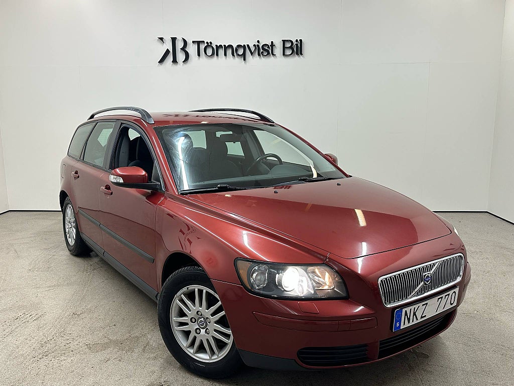 Volvo V50 1.8 Flexifuel Kinetic Dragkrok Farthållare 125hk