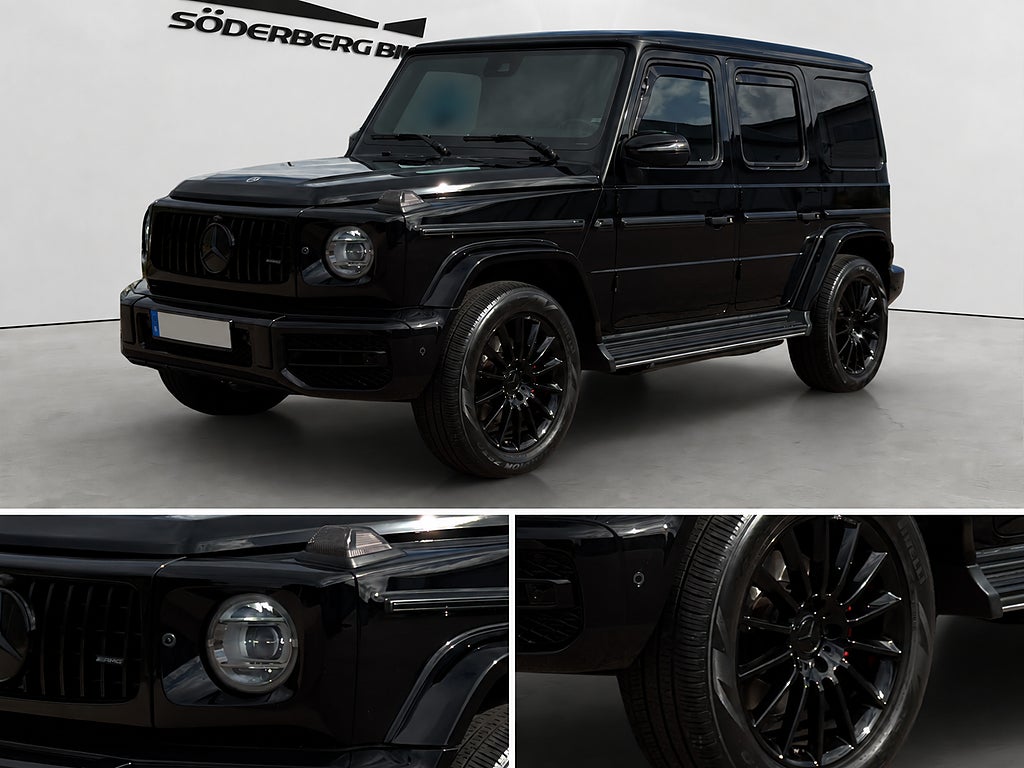 Mercedes-Benz G 350d 286hk 9G-Tronic AMG, Navi, Taklucka, Drag *SE UTR*