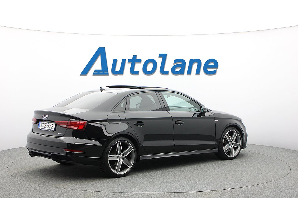 Audi A3 Sedan 2.0 Quattro S-Line, Pano, B&O,Sommarkampanj 4,99%