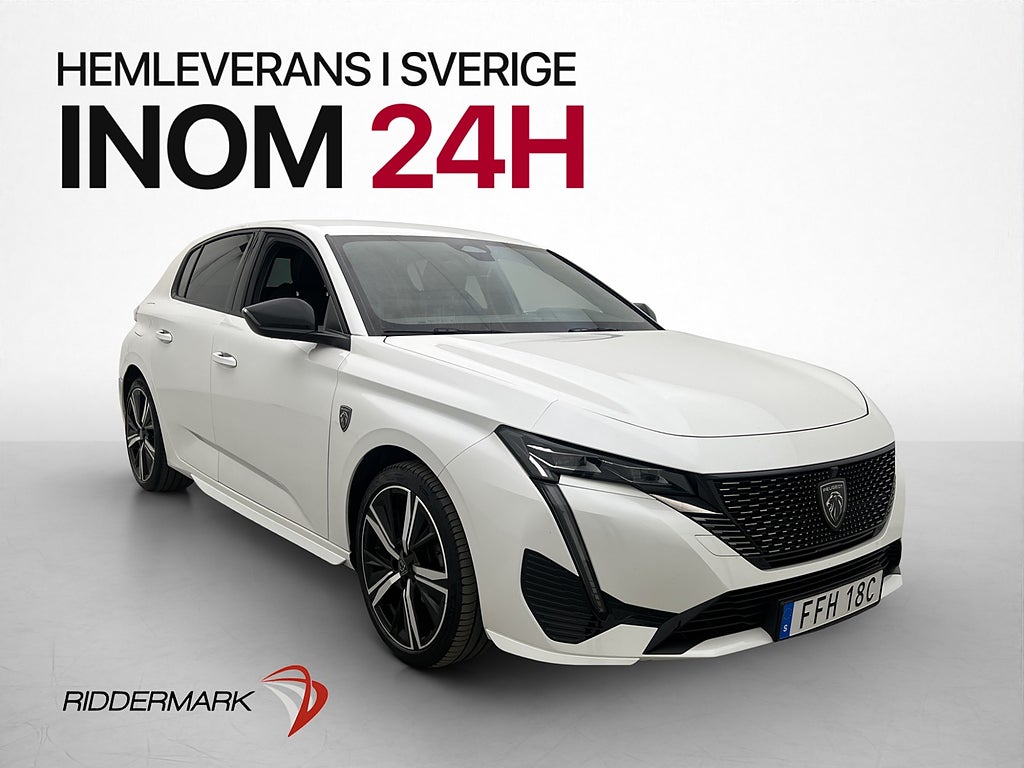 Peugeot 308 1.2 PureTech GT 131hk Sensor Bluetooth Rattvärm