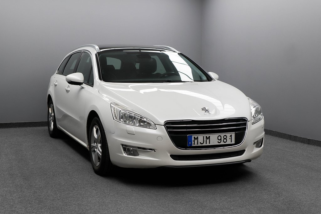 Peugeot 508 1.6 HDi 111hk Pano Drag Värmare Elstolar 1-ägare