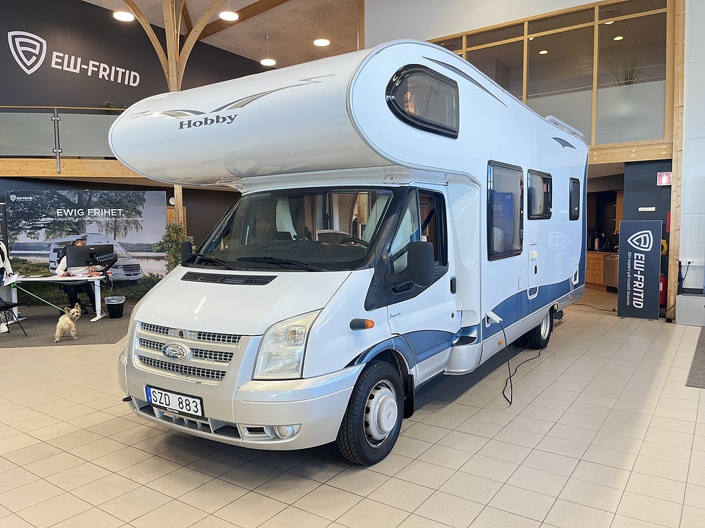 Hobby T650 AK FLC (Tvillinghjul+TRUMA+6 bädd+3 850 kg+7m)