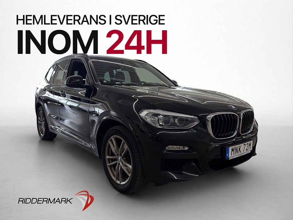 BMW X3 XDrive20d 190hk M Sport Drag HiFi Pano Sensorer