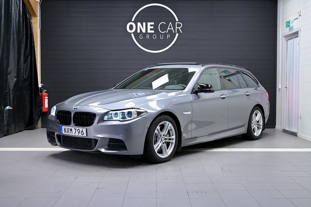 BMW M550D xDrive Touring M Sport Pano HuD H/K Kamera Värmare 