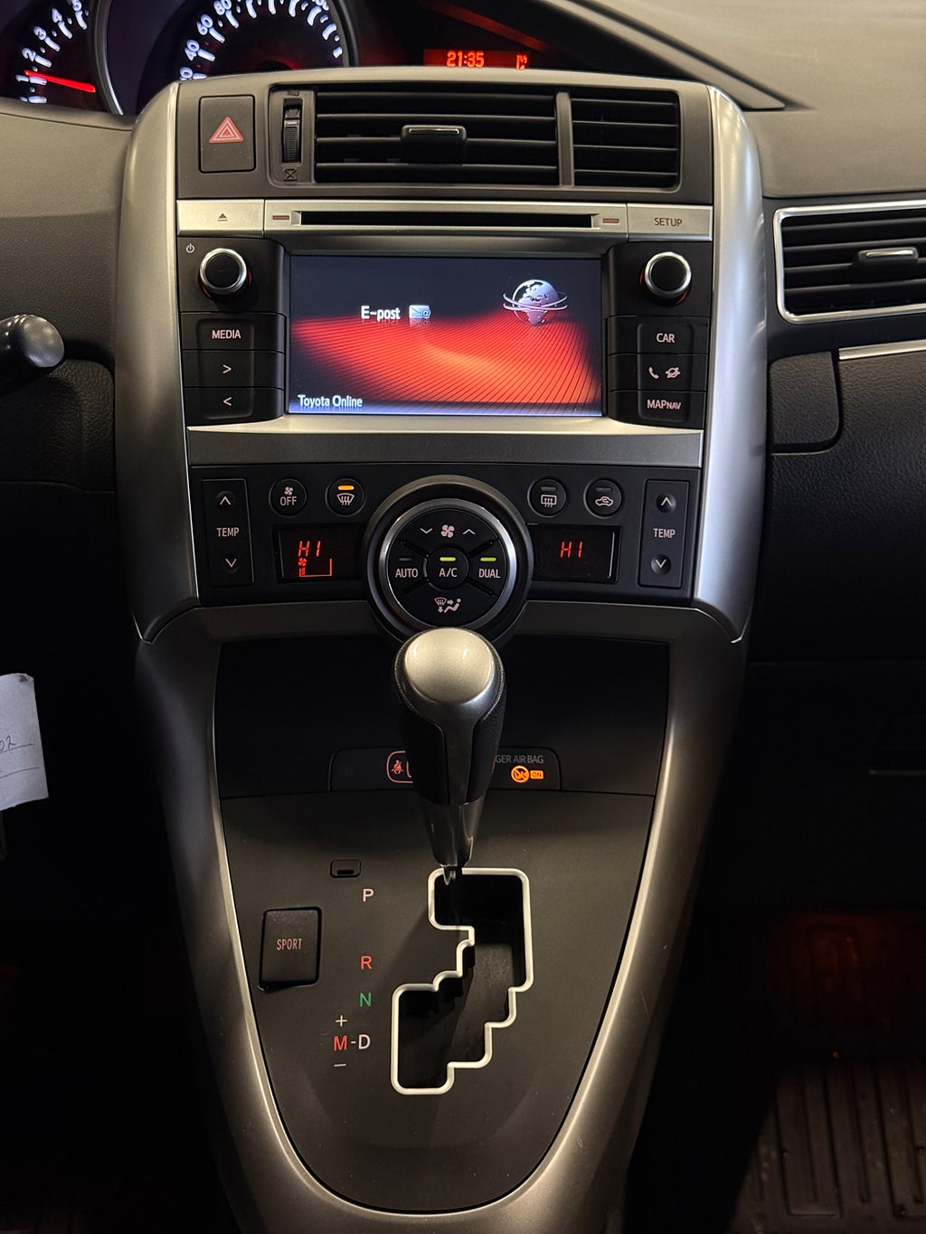 Toyota Verso 1.8 Valvematic Multidrive S Edition 7 Sitsig - miniatyr 19