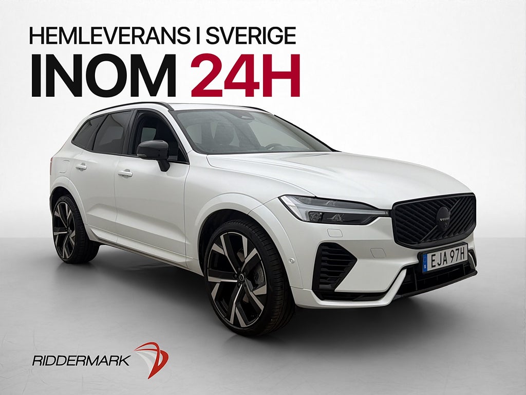 Volvo XC60 T6 350hk AWD Plus Black Pano B&W Värm Drag HUD