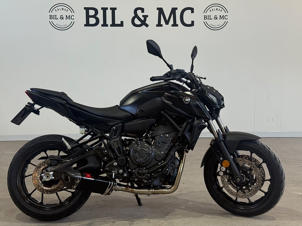 Yamaha Mt07 Helsystem låga mil räntekampanj 0kr insats 