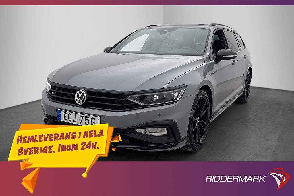Volkswagen Passat 2.0 TSI 272hk 4M R Line Värmare Cockpit