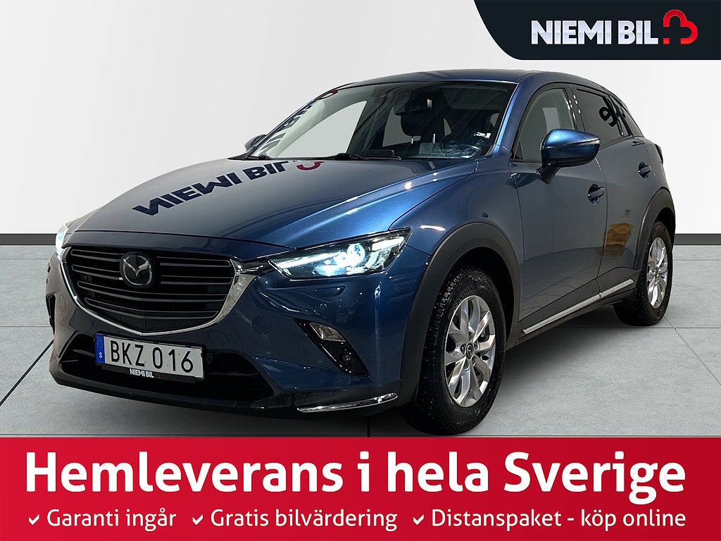 Mazda CX-3 2.0 Optimum AWD Drag BOSE Mvärm HuD GPS Kamkedja SoV