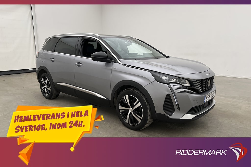 Peugeot 5008 1.2 PureTech 131hk GT 7-sits Kamera Drag Navi