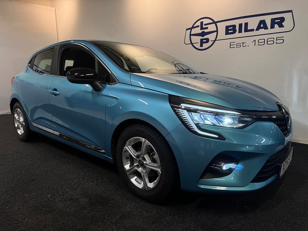 Renault Clio 1.0 TCe Intens | Keyless | GPS | Rattvärme | Vhjul | 1 ägare
