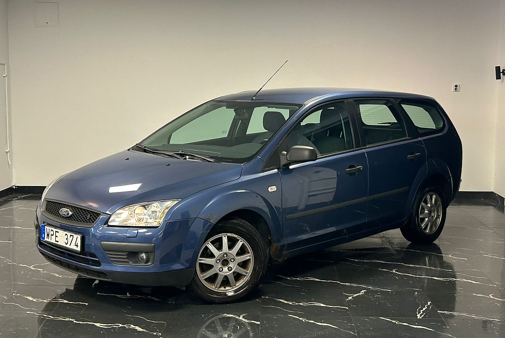 Ford Focus Kombi 1.6 Ti-VCT Drag 115Hk Nybesiktigad