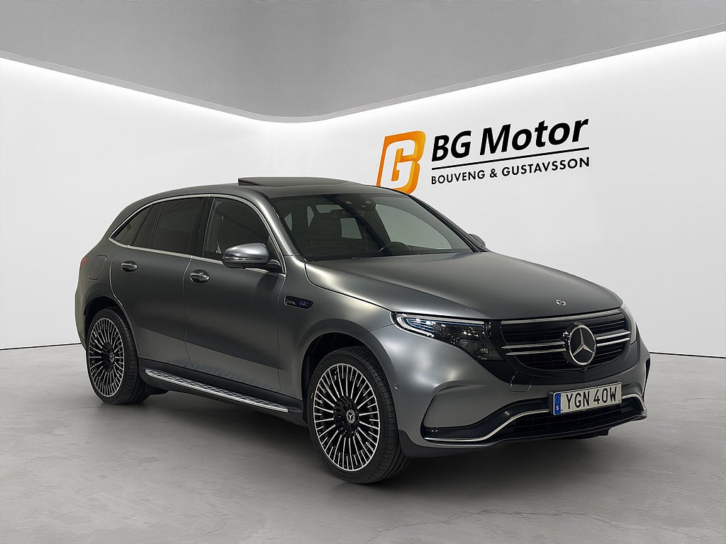 Mercedes-Benz EQC 400 408HK 4MATIC AMG Drag/Burmester/Taklucka/Se-spec