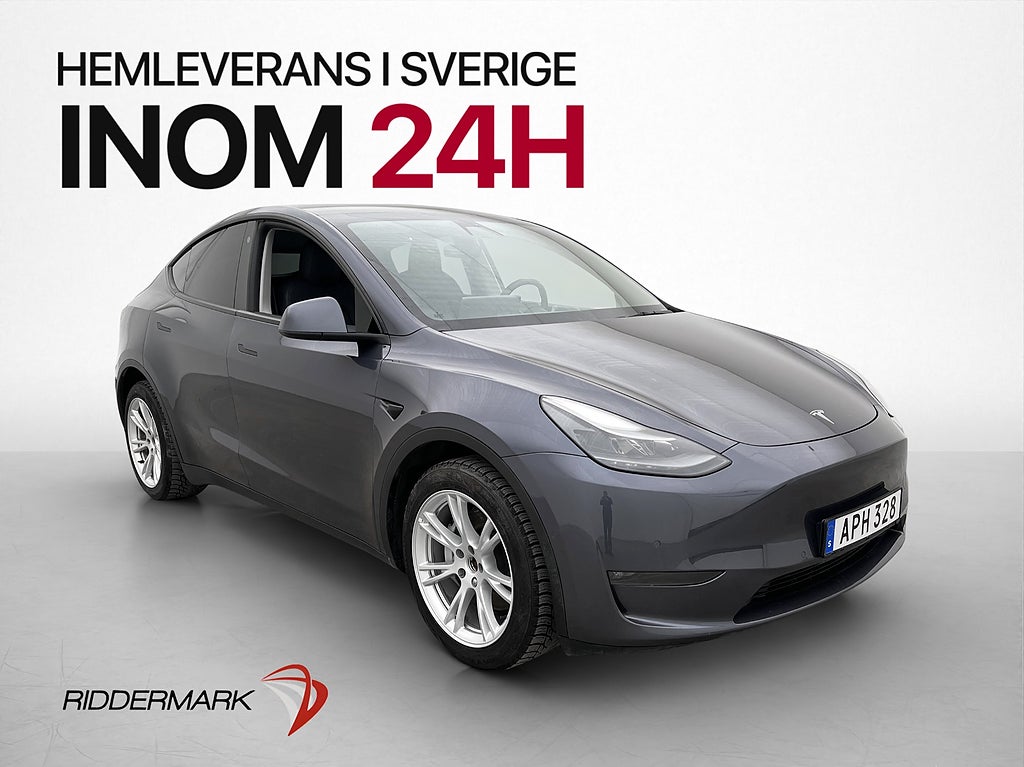 Tesla Model Y Long Range AWD Autopilot Pano Svensksåld