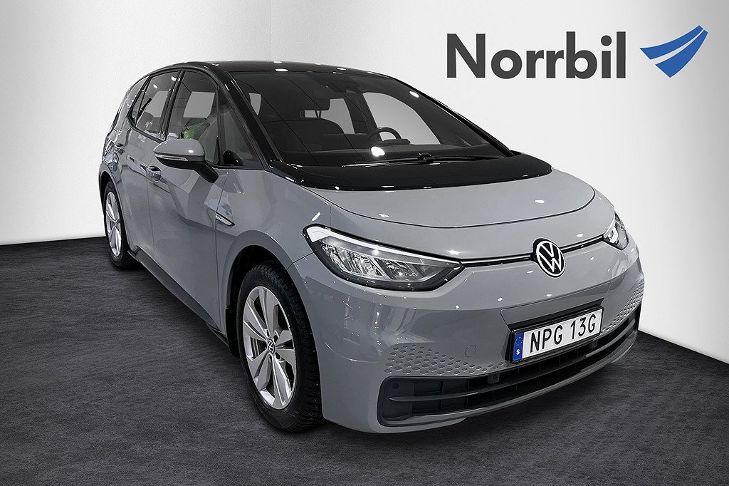 Volkswagen ID.3 Pro 58kWh Life 42 mil räckvidd